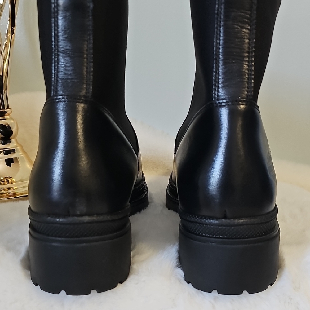 NEW! Harley-Davidson Lenora Black Leather Boots - Picture 4 of 14